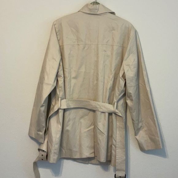 GAP Trench Coat Mid-Length Khaki XXL - Picture 2 of 12